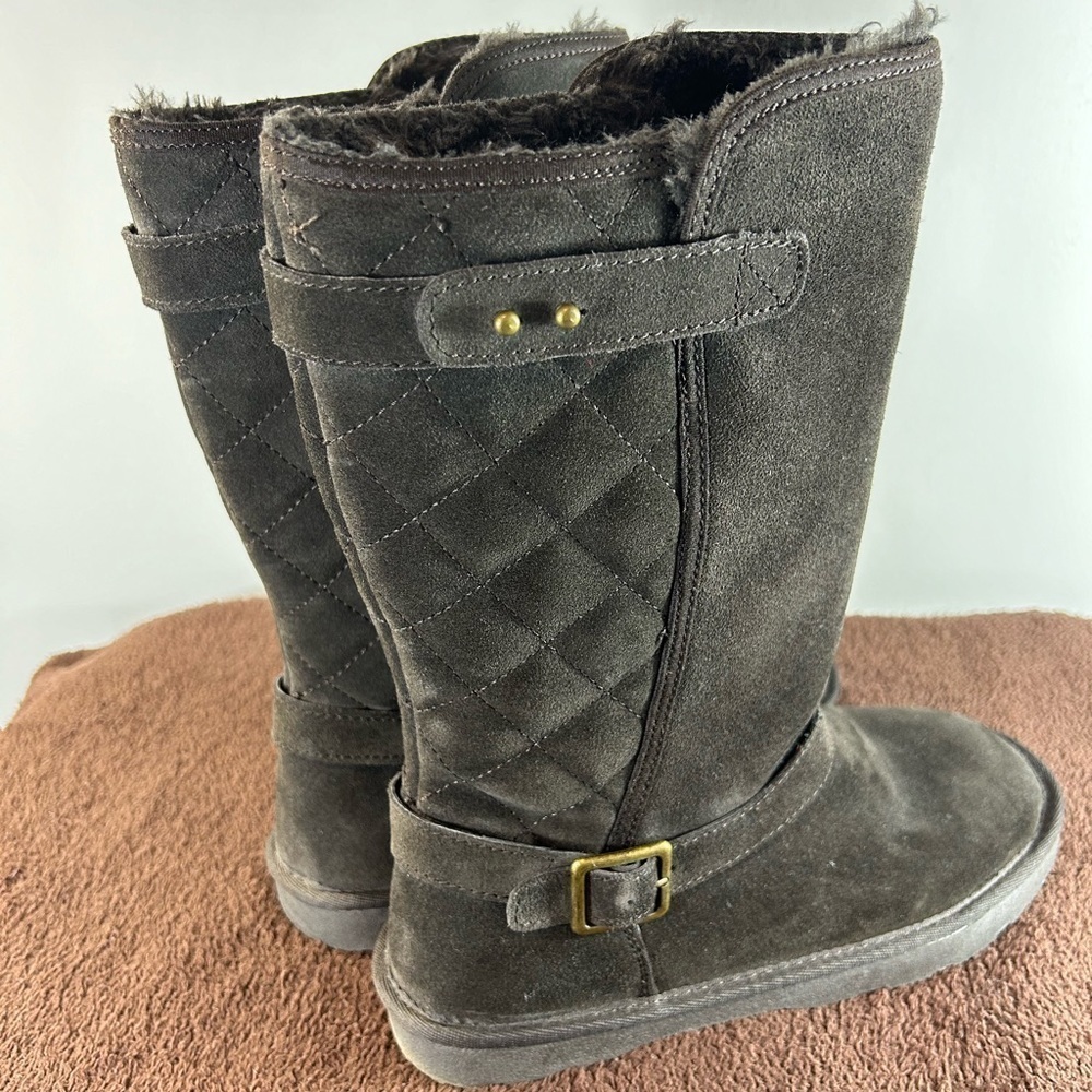 Sonoma dark brown lined boots size 8 NWOB
